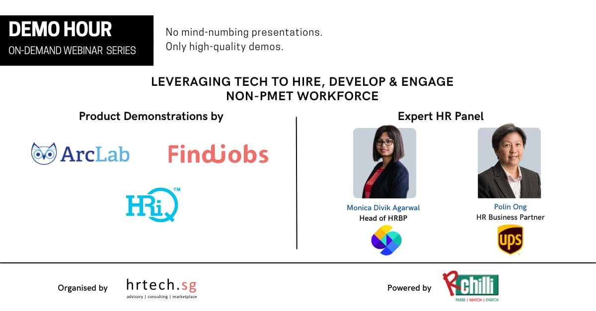 Play DEMO HOUR: Leveraging Tech to Hire, Develop & Engage Non PMET Workforce | ArcLab | Findjobs | HRiQ Video
